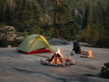 How to find safe campsites in the wilderness