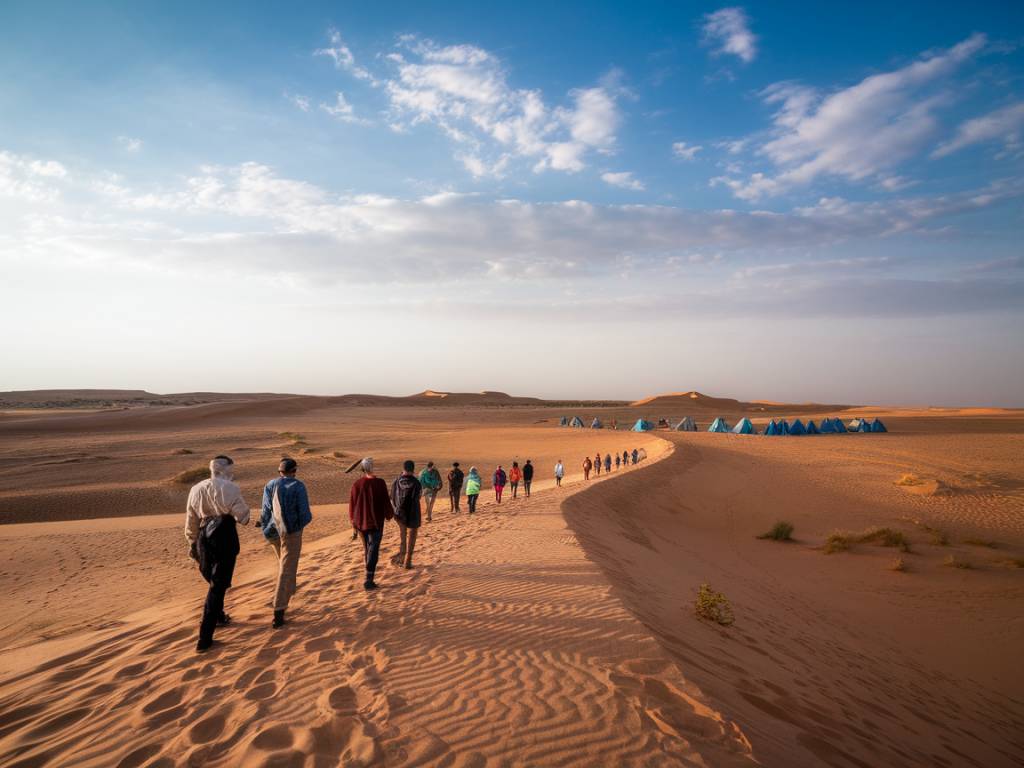 Sahara trekking